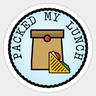 Packed My Lunch (Adulting Merit Badge) Sticker